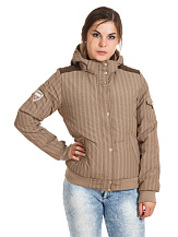DETACHABLE HOOD DUCK DOWN JACKET, пуховик
