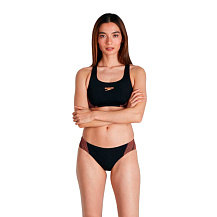 Купальник женский Speedo PLMT RCBK BRF 2PC AF BLACK/RED