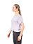 THE ECO INFINITY CROPPED TEE- SNOWFLAKE, футболка