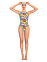 Yingfa Digital Print One-Piece Swimsuit, купальник
