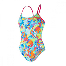 Купальник женский Speedo Spectrum Splash Single Crossback