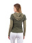 HOODED LONG SLEEVES T'SHIRT, футболка