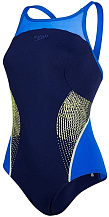 SPEEDO Fit Splice Xback купальник жен