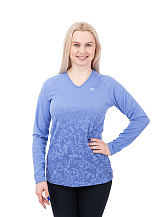 Women's Mid Weight Print V Neck, термотоп Women's Mid Weight Print V Neck, термотоп