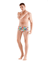 Yingfa Digital Print Swim Brief, плавки