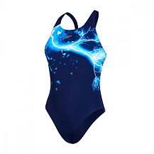 Купальник женский Speedo Groove Glow Placement Powerback