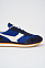 TRAINER '74 SUOLA M/B/A SUEDE/NYLON/VITELLO BLU/BIANCO, кроссовки