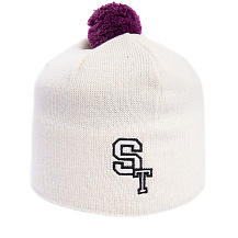 knitted skit hat unisex off white шапка