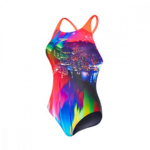 Купальник женский Speedo Sunset Samba Placement Digital Powerback