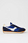TRAINER '74 SUOLA M/B/A SUEDE/NYLON/VITELLO BLU/BIANCO, кроссовки