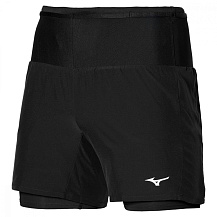 Шорты мужские для бега Mizuno Multi Pocket 7.5 2in1 Short