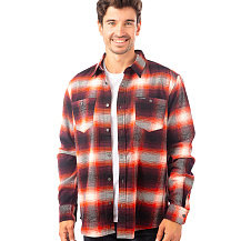 LS ICONIC PATCH FLANNEL SHIRT, рубашка