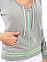 HOODED FULL ZIP SWEATSHIRT, толстовка