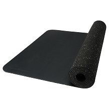NIKE MASTERY YOGA MAT 5 MM LONG MMW BLACK/KHAKI/BLACK OSFM, мат для йоги