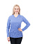 Women's Mid Weight Print V Neck, термотоп