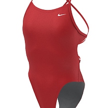 Nike Hydrastrong Solid Lace Up Tie Back, купальник женский