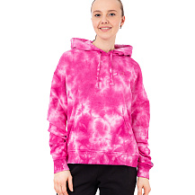 RELAXED FLEECE DYE HOODIE, толстовка
