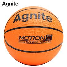 Мяч баскетбольный Agnite Rubber Basketball (Motion Series) №5