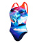 SPEEDO Solar Surface Placement Digital Powerback купальник жен
