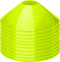 NIKE 10 PACK TRAINING CONES NS VOLT, конусы 10 шт