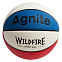 Мяч баскетбольный Agnite Fancy PU Basketball (Wildfire) №7