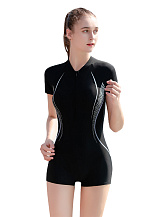 Yingfa One-Piece Swimsuit (casual), купальник с коротким рукавом