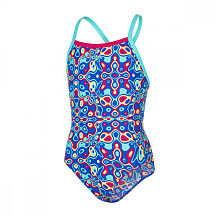 Купальник подростковый Speedo Psychedelic Blast Allover Thinstrap Crossback