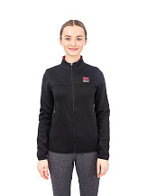 KNIT FLEECE WOMAN 06, джемпер на молнии
