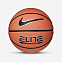 NIKE ELITE ALL-COURT AMBER/BLACK/METALLIC SILVER/BLACK 07, мяч баскетбольный