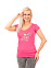 V-NECK T'SHIRT футболка жен к/р хб