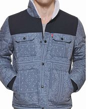 Levi's Mens Outerwear Jacket REGATTA/BLK/BLK, куртка мужская