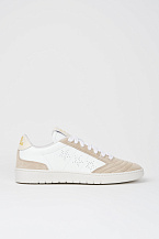 WEMBLEY SUOLA BIANCA VITELLO/SUEDE BIANCO/ECRU, кроссовки
