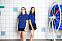 SPEEDO Small Logo T-Shirt blue футболка
