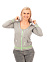 HOODED FULL ZIP SWEATSHIRT, толстовка