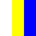 Цвет Белый/желтый/синий