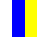 Цвет Белый/синий/желтый